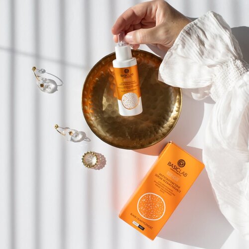 BasicLab Dermocosmetics Esteticus antioksidantni serum povečujoč prožnost kože 15 ml Slike
