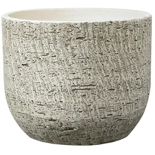 Soendgen Keramik Okrugla tegla za biljke (Vanjska dimenzija (ø x V): 13 x 10 cm, Bijele boje, Keramika)