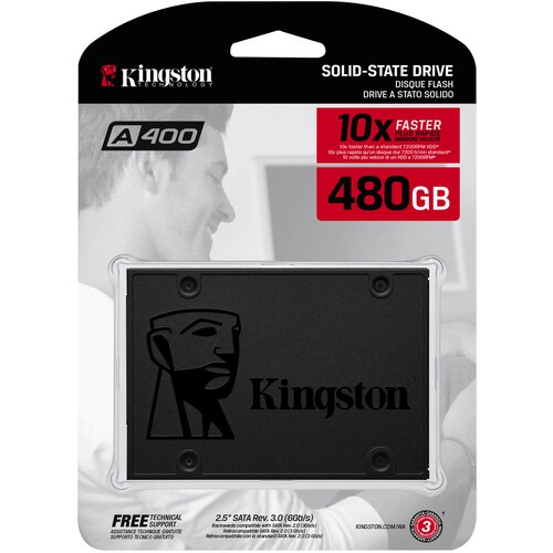 Kingston SSD A400 480GBup to 500MB/s Read and 450MB/s Write Cijene