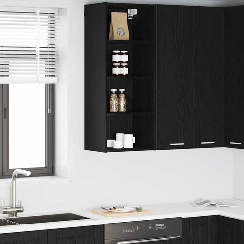 Viseći ormarić Crni hrast 40 x 29,5 x 100 cm Konstruirano drvo Cijene