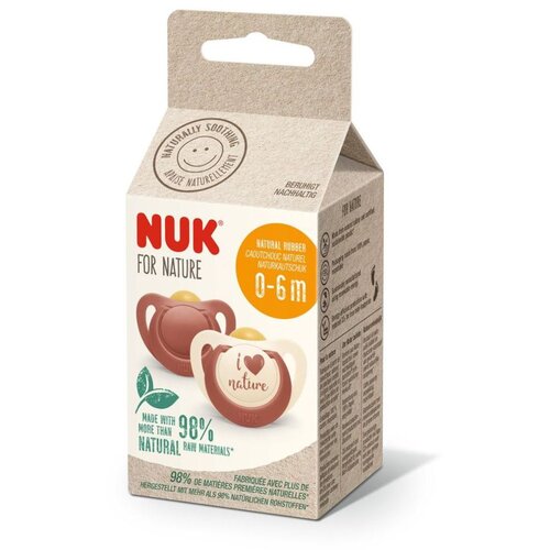 Nuk duda varalica - silikon For Nature duda 0-6 2/1 MULTICOLOR Cijene