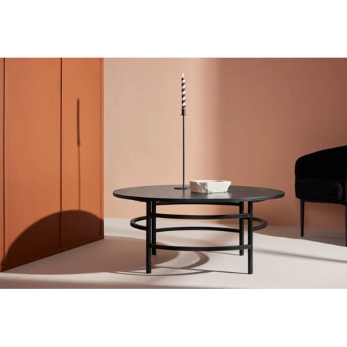 Venture Home Copenhagen klub stolić ⌀100 cm, crni Cijene