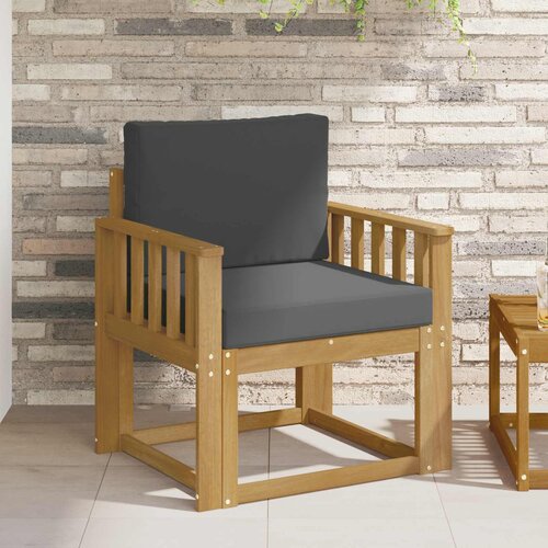  2 Komad Set vanjskih sofa Poliester Bijela i Antracit Cene