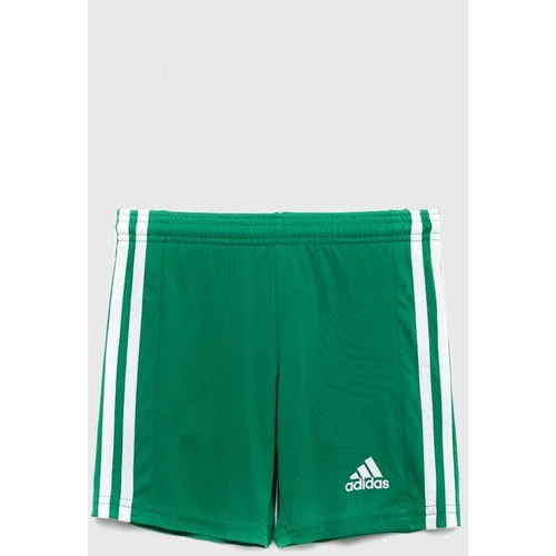Adidas Otroške kratke hlače SQUAD 21 zelena barva