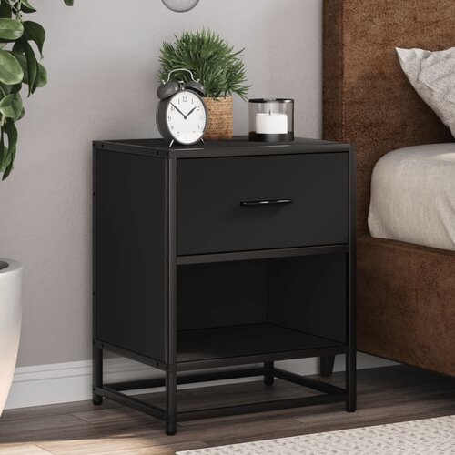 vidaXL Noćni ormarići 2 kom crni 40x31x50 cm od konstruiranog drva Cijene