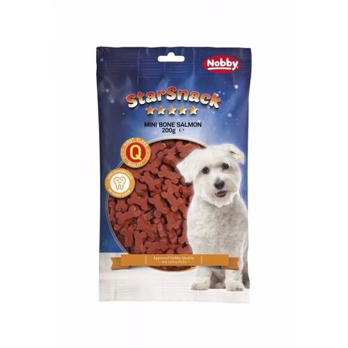 Nobby starsnack lososovi piškoti v obliki kosti– 200 g Cene