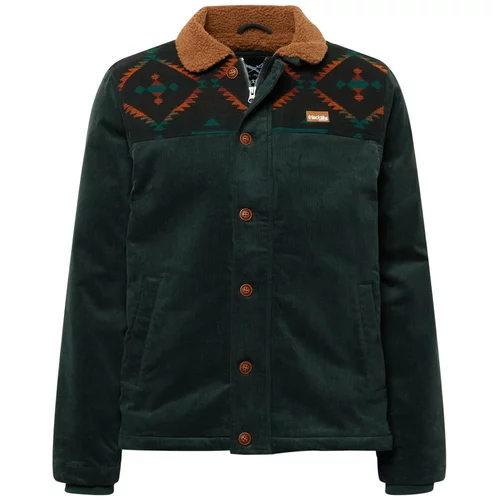 Iriedaily Prehodna jakna rjava / temno zelena