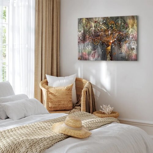  Slika - Gold Tree 120x80 Na talijanskom platnu Slike