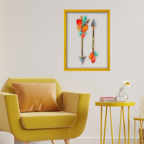Wallity CAM5785022 multicolor decorative framed painting Cene