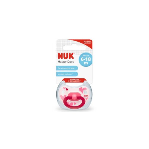 Nuk Duda varalica Happy Days 6-18mj za djevojčice Slike