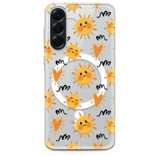 maska silikonska print magsafe za samsung A566B galaxy A56 5G/ sun Slike
