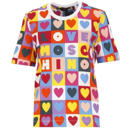 Love Moschino Ženska majica W4F153QE1951-4023, &amp;Scaron;arena Slike