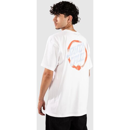 Santa Cruz Mako Dot T-shirt white Slike