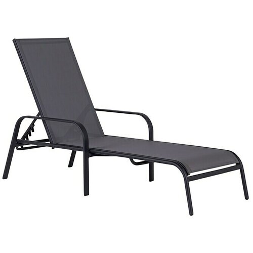 SUNFUN Ležaljka za sunčanje Livia (D x Š x V: 202 x 69 x 51 cm, Crna) Cijene
