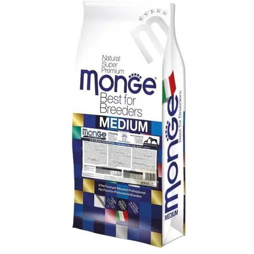 Monge dog medium puppy & junior piletina i pirinač 15kg Cene