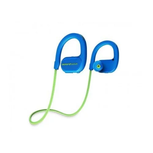 Energy Sistem Running 2 neon green bluetooth vodoodporne neon led kabel ušesne modro/zelene športne slušalke