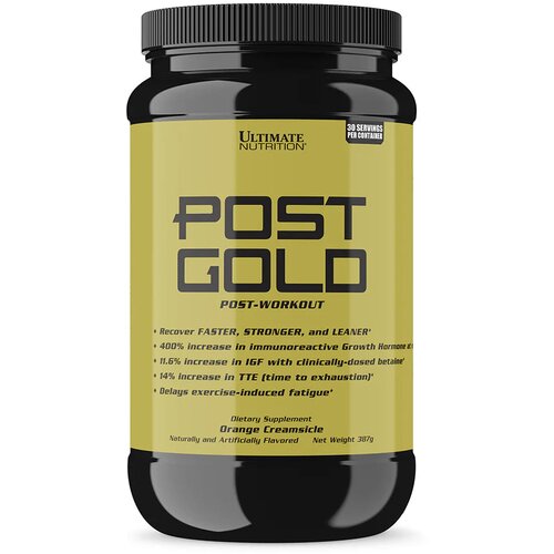 Ultimate Nutrition post gold – napredni post-workout za brži oporavak i rast mišića - pomorandža Cene