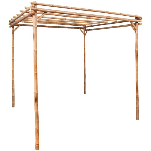 VidaXL Pergola od bambusa 170 x 170 x 220 cm Slike