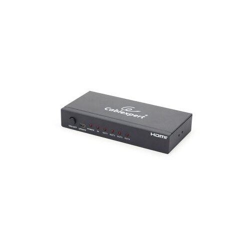 VIDEO splitter HDMI Gembird DSP-4PH4-02 1ulaz-4izlaza (TV/mon/proj.), do 10m, 1080p/4K, 3D support Slike