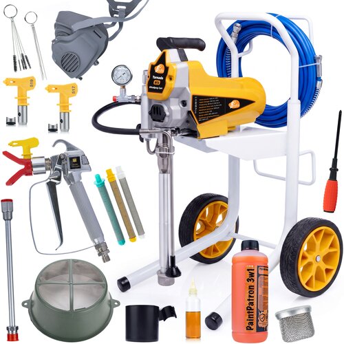 Rosfix Tornado RT2 UltraSpray Cart Brizgalna Naprava &ndash; 1030 W, 22 MPa | Pi&scaron;tola z Za&scaron;čito, &Scaron;obi 517/519, Brizgalna Cev 10 m, KN95, (5000356532) Cene