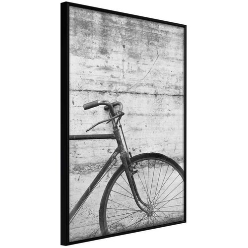  Poster - Bicycle Leaning Against the Wall 20x30 Slike