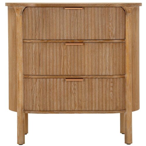 Mauro Ferretti Komoda od masivne jele u prirodnoj boji 80,5x82x47 cm Gothenburg &ndash; Cijene