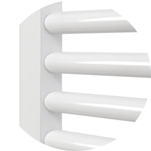 Bial kopalni&amp;scaron;ki cevni radiator Alta 450 x 974 (Antracit) Slike