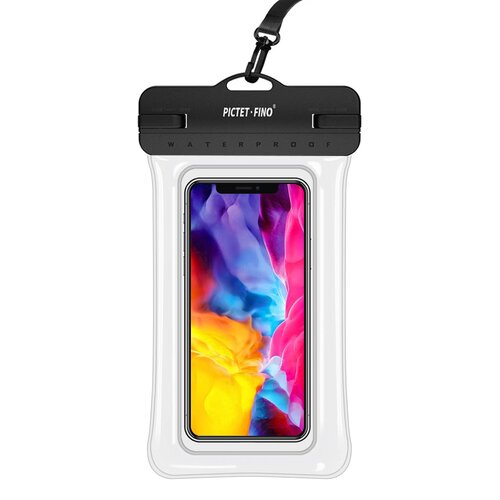 INORCO PICTET.FINO RH14 IPX8 Vodoodporna torba Debela zračna blazina TPU torbica za zaslon na dotik za telefon znotraj 8,2 palca, (22035179) Slike