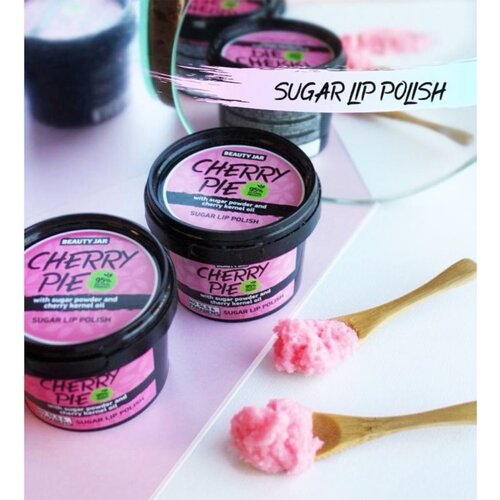 Beauty Jar Cherry Pie sladkorni piling za ustnice 120 g Slike