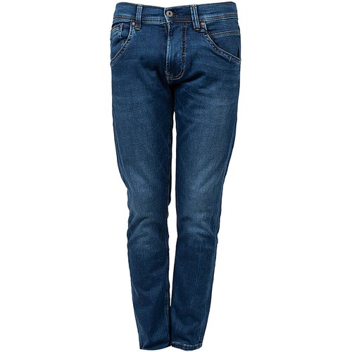 Pepe Jeans Hlače s 5 žepi - Modra Slike
