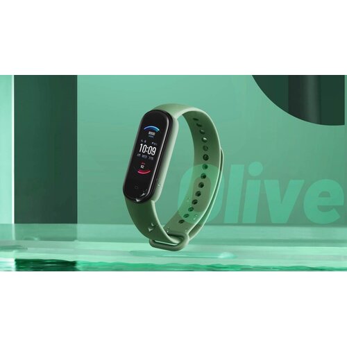 Amazfit fitnes narukvica Band 5 olive Slike