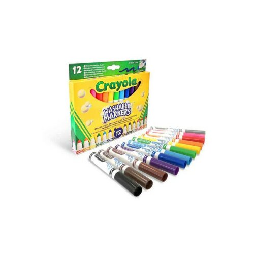 Crayola flomasteri 12 kom ( GA588340 ) Slike