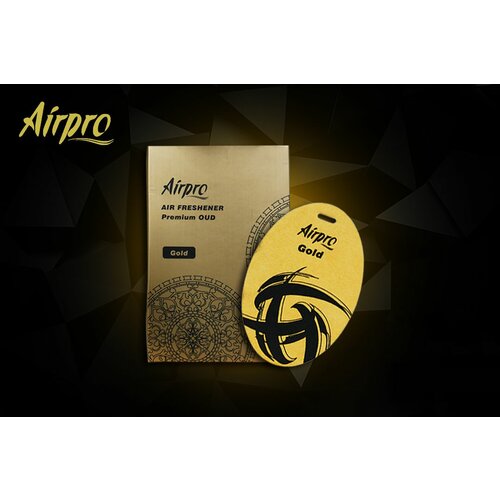 Airpro Mirisni osveživač za kola Paper Gold set 3 kom Slike