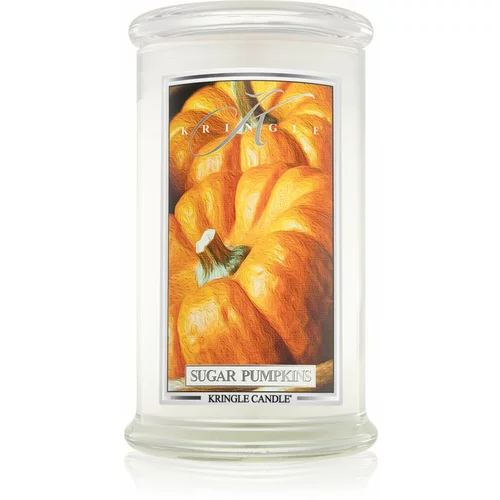 Kringle Candle Sugar Pumpkins dišeča sveča 624 g