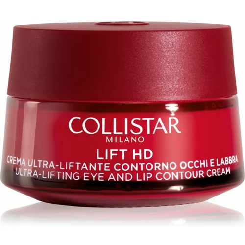 Collistar lift hd ultra-lifting eye and lip contour krema za učvršćivanje i obnavljanje kontura oko očiju i usana 15 ml za žene