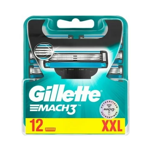 Gillette Mach3 glave za britje - 12 kosi