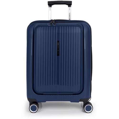 Gabol Brooklyn kabinski kofer (carry-on) | pregrada za laptop | metalik plava | polipropilen Cene