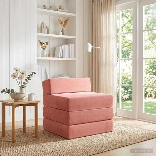 SOFA na razvlačenje Ružičasta 200 x 70 x 15 cm Bar&amp;scaron;un Slike
