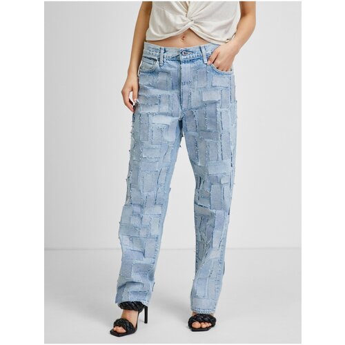 Levi's Levi&#39;s Light Blue Women&#39;s Straight Fit Jeans Levi&#39;s® - Women Cene