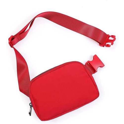 Generic Za ženske, moške, tekaška torba za pas z nastavljivimi naramnicami in obeski za ključe, modne torbe za pas Fanny Pack za jogo, pohodniško vadbo, (21127075) Cene