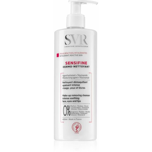 SVR Sensifine gel-krema za čišćenje osetljive kože 400ml Slike