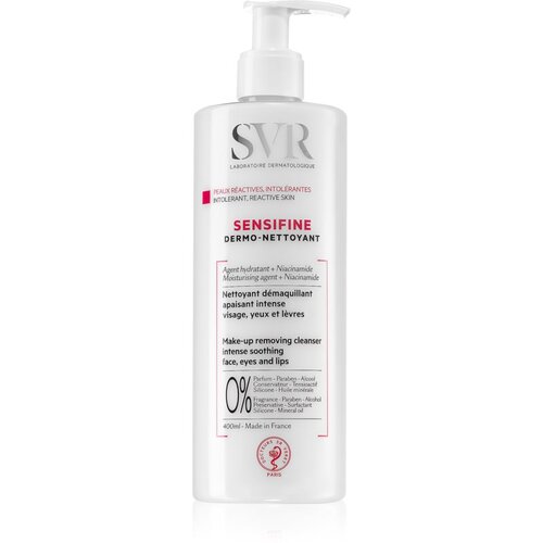 SVR Sensifine umirujuće mlijeko za uklanjanje make-upa za netolerantnu kožu lica 400 ml Cijene