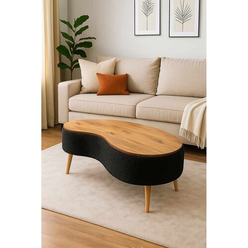 Hanah home Vera klub sto 98 × 45 × 50 cm, crna Cene