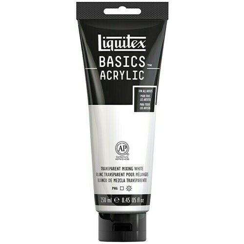 LIQUITEX basics Akrilna boja (Prozirna miješana bijela, 250 ml, Tuba) Cijene