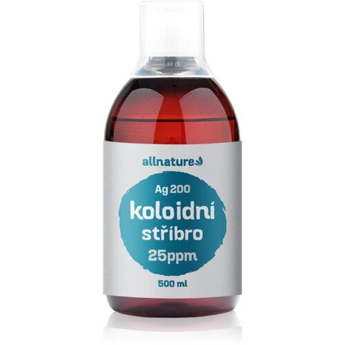 Allnature Colloidal silver Ag200 - 25 ppm čistilni tonik 500 ml Cene