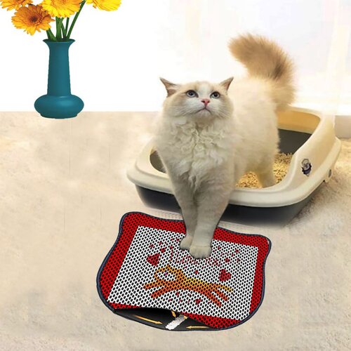 WALLXPERT Kdkafa0038 multicolor cat litter mat Cene