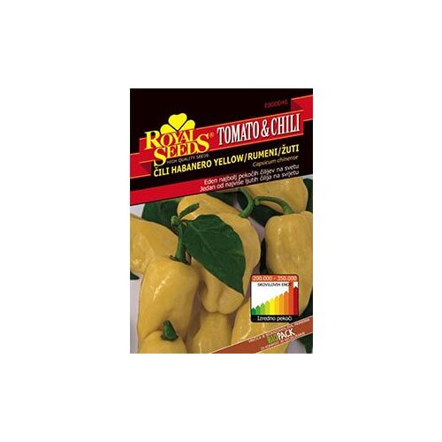  Chili Habanero žuti Royal Seeds Cijene