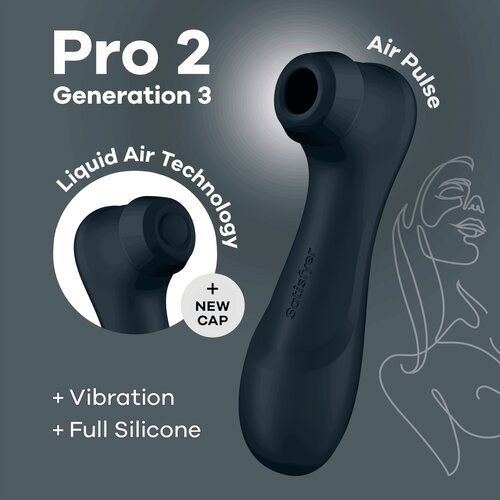 Satisfyer Pro 2 Generation 3 with Liquid Air Technology Black Cijene