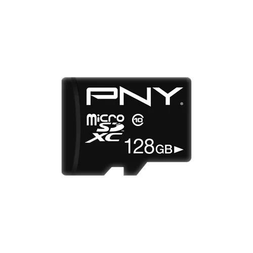 Pny Memorijska kartica MicroSDXC Performance Plus, 128GB, class 10, s adapterom