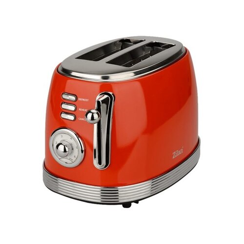Zilan Toster, 2 otvora za kruh, 6 nivoa grijanja, 850W, Retro - ZLN7040 Slike